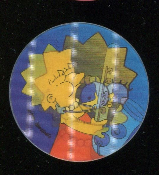 Tazo Simpsons Magic Motion Lisa Simpson #162