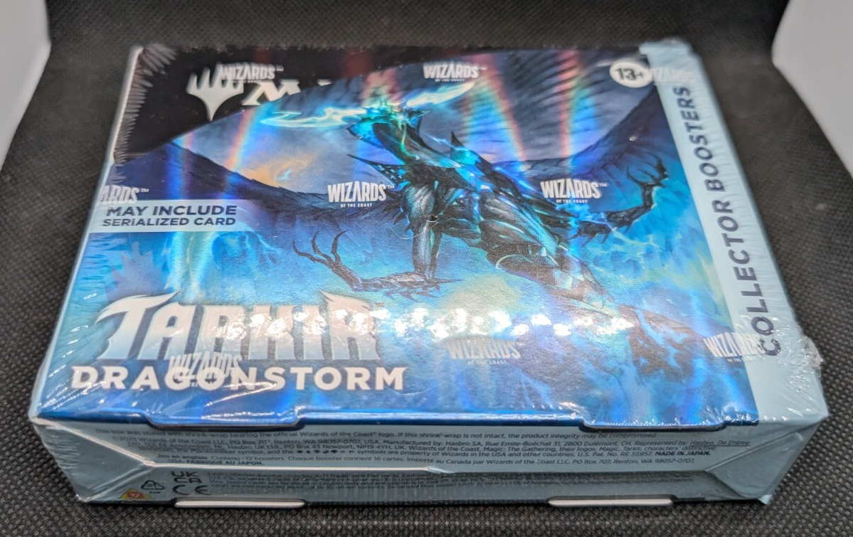 MTG Magic SEALED UNOPENED Tarkir Dragonstorm Collector Booster Box