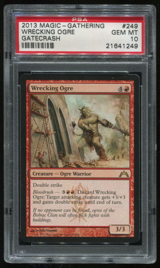MTG Magic 2013 Gatecrash Wrecking Ogre #249 PSA 10 Gem Mint