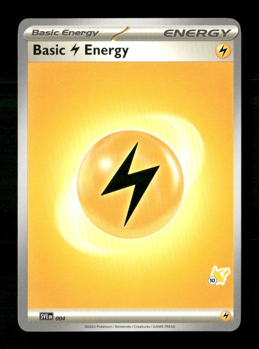 Basic Lightning Energy 10 #4 Pokemon Battle Academy 2024