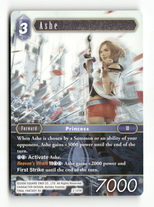 Ashe 2-121H Hero Opus II Final Fantasy Near Mint