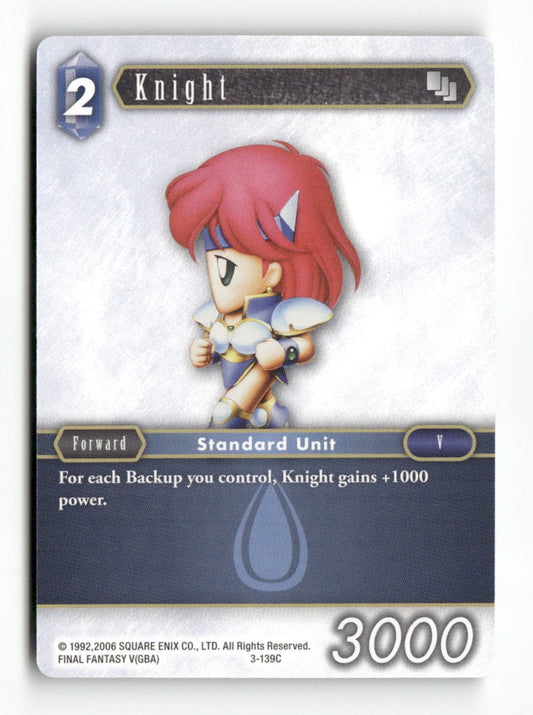 Knight 3-139C Common Opus III Final Fantasy Near Mint