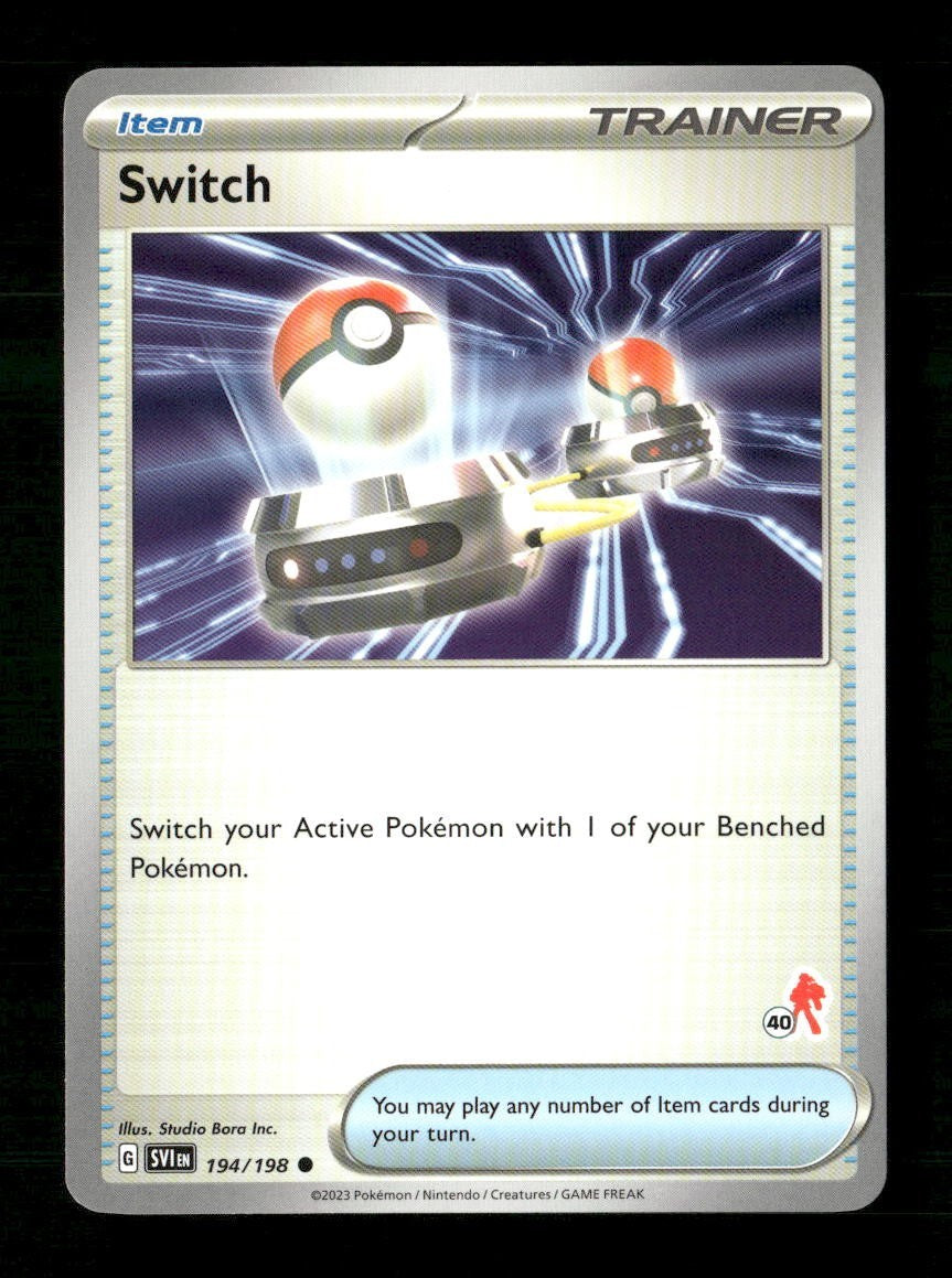 Switch 40 #194/198 Pokemon Battle Academy 2024
