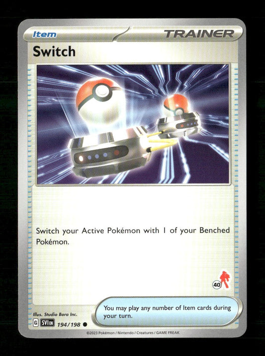 Switch 40 #194/198 Pokemon Battle Academy 2024