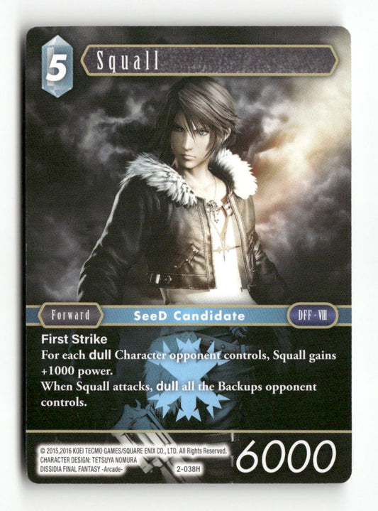 Squall 2-038H Hero Opus II Final Fantasy Near Mint