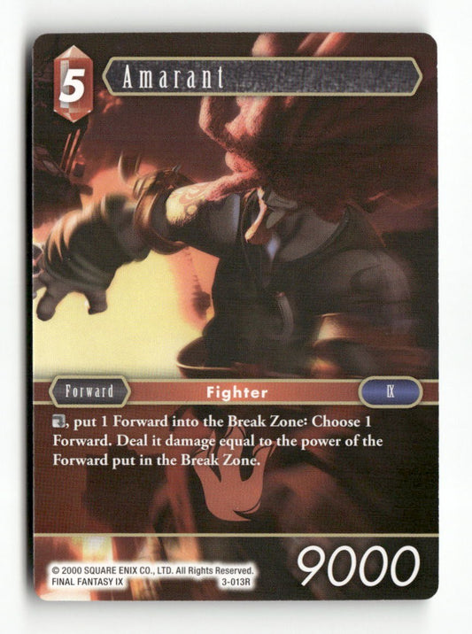Amarant PR-013/3-013R Rare FF: Promo Cards Final Fantasy Near Mint