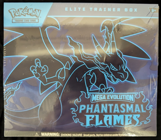 Phantasmal Flames ETB Elite Trainer Box Pokemon TCG NEW SEALED