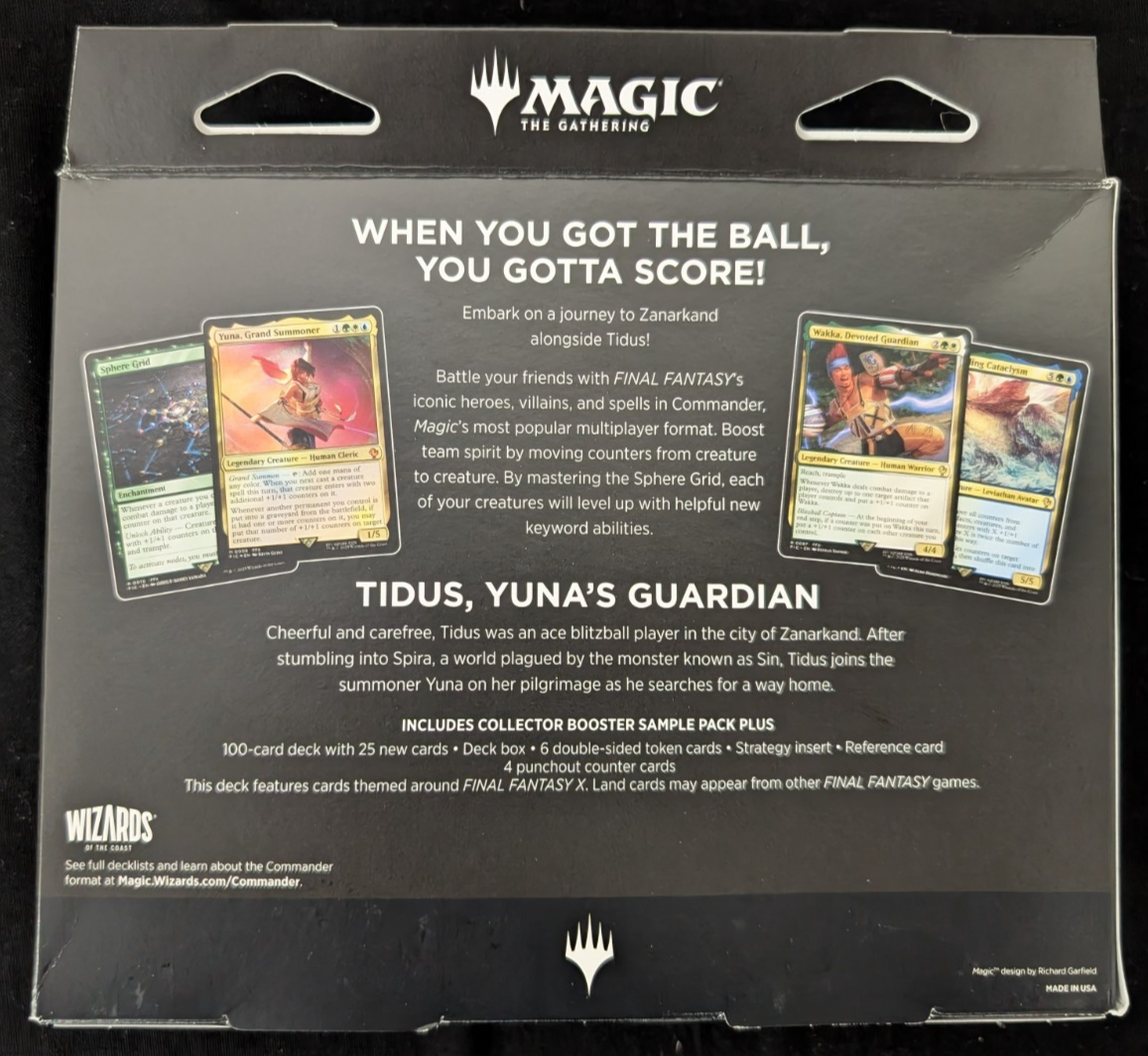MTG Magic The Gathering Final Fantasy Commander Deck Bundle NEW SEALED