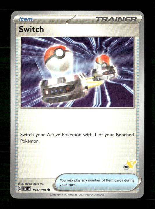 Switch 36 #194/198 Pokemon Battle Academy 2024