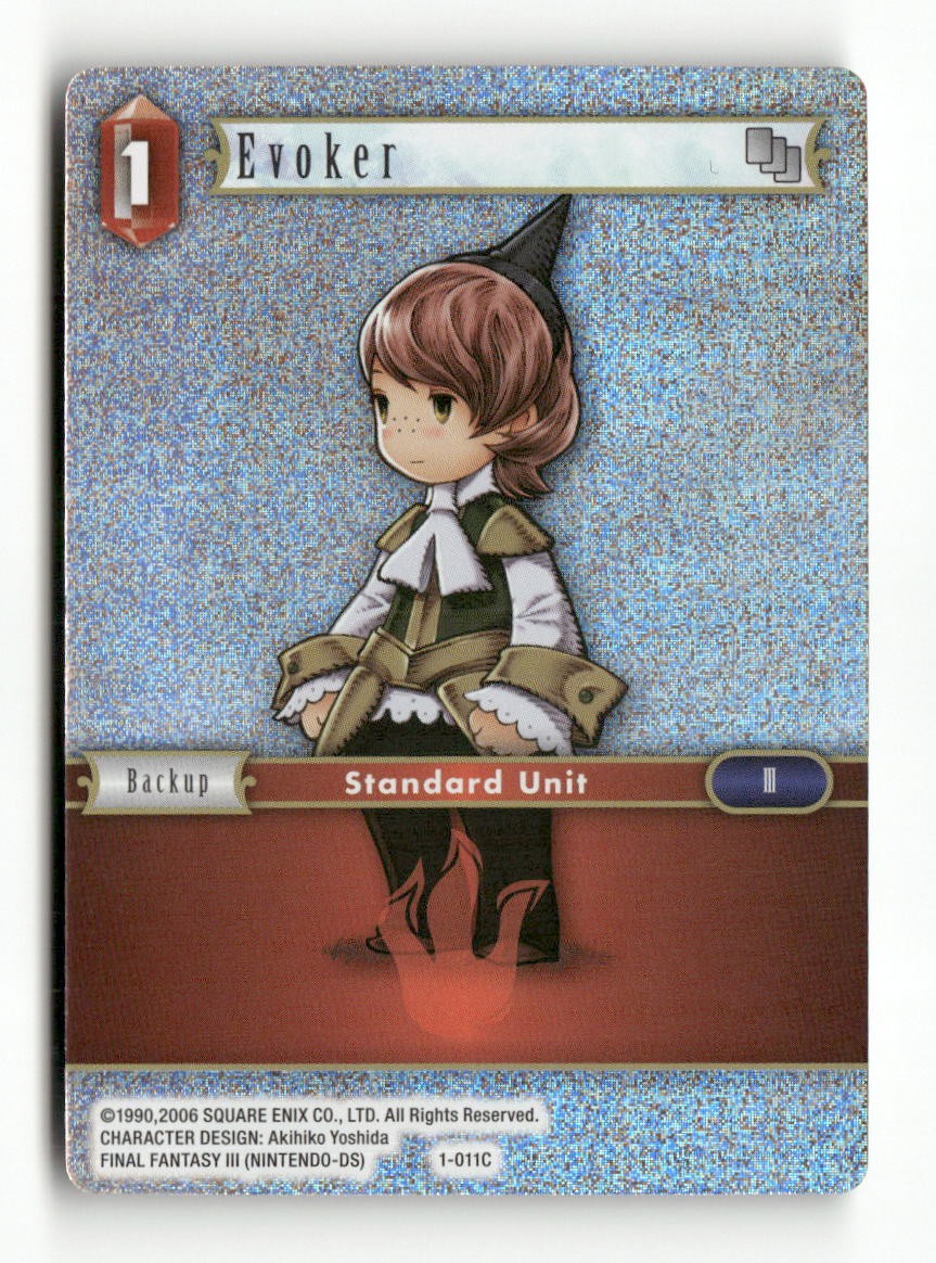 Evoker (Arc) - 1-011C 1-011C Common Opus I Final Fantasy Foil Near Mint