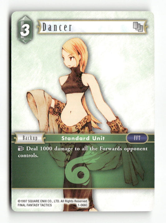 Dancer (Female Unit) 1-066C Common Opus I Final Fantasy Near Mint
