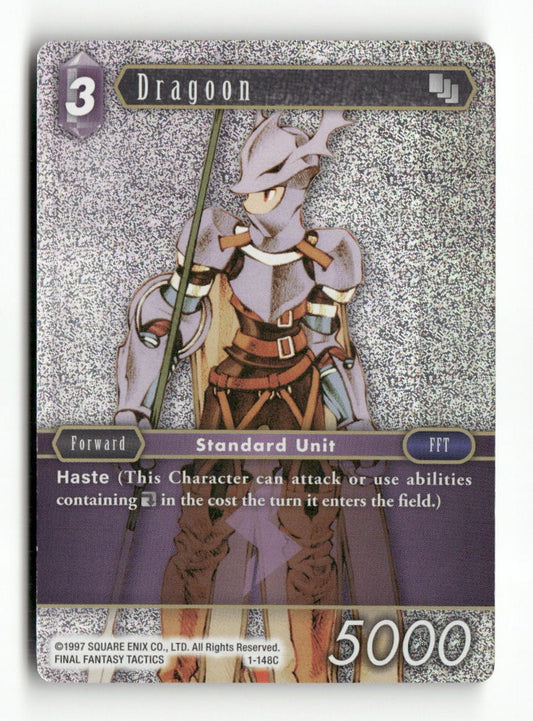 Dragoon (Male Unit) 1-148C Common Opus I Final Fantasy Foil Near Mint WAVE 1