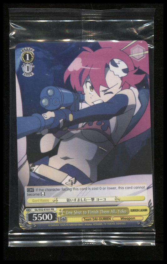 Weiss Schwarz One Shot to Finish Them All, Yoko #GL/S52-E101 PR