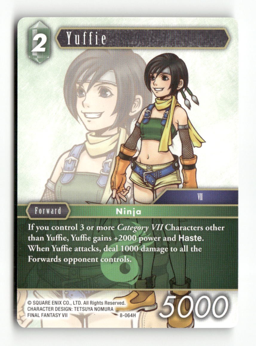 Yuffie (Hero) 8-064H Hero Opus VIII Final Fantasy Near Mint