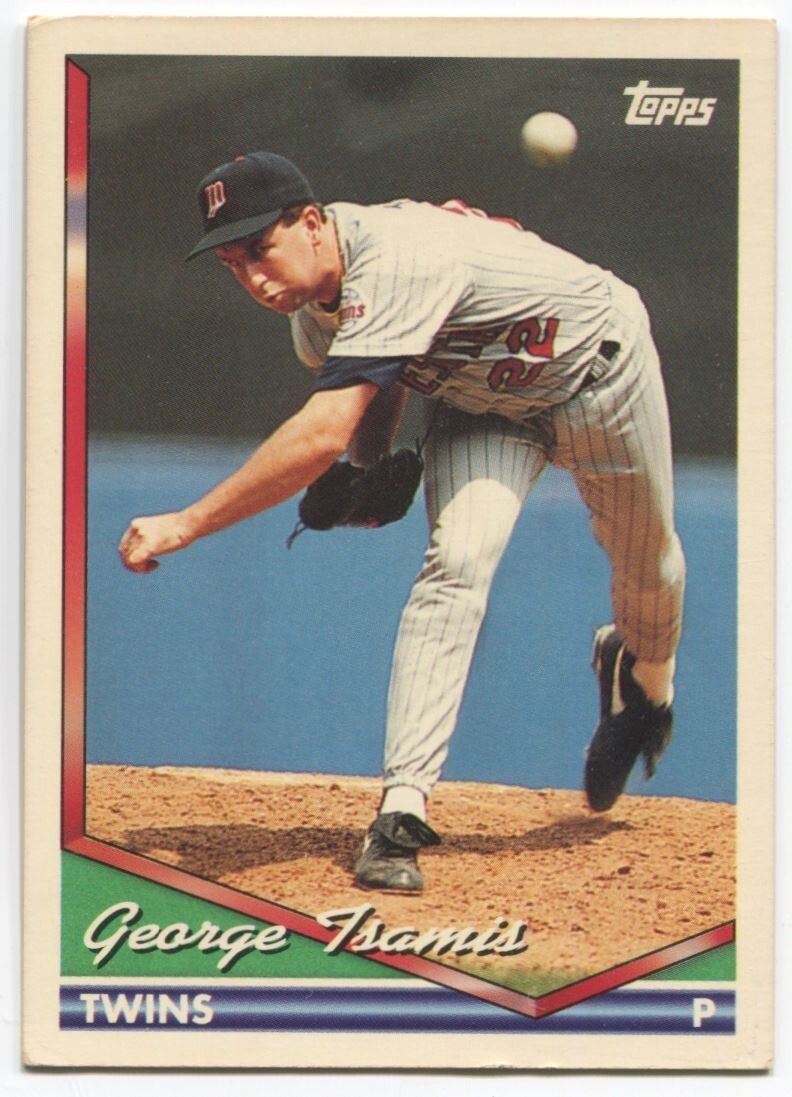 MLB 1994 Topps - #128 George Tsamis Excellent