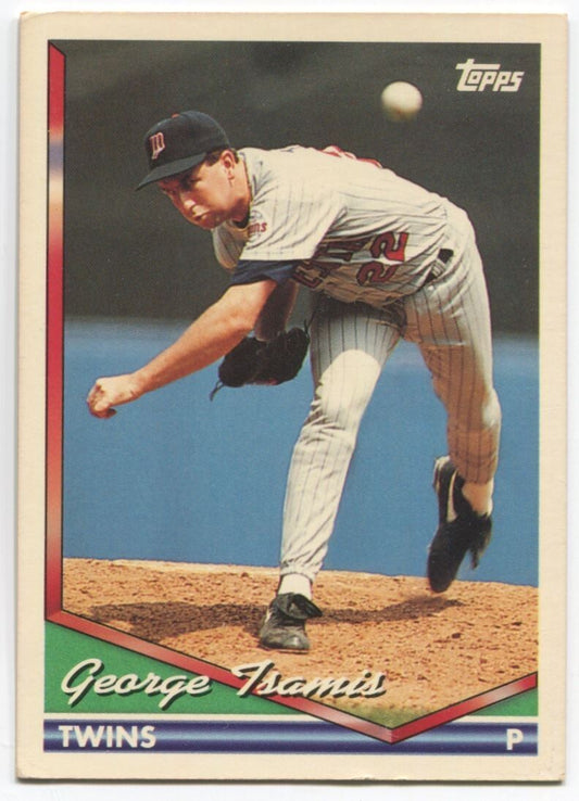 MLB 1994 Topps - #128 George Tsamis Excellent