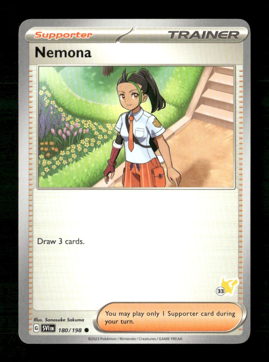 Nemona 33 #180/198 Pokemon Battle Academy 2024