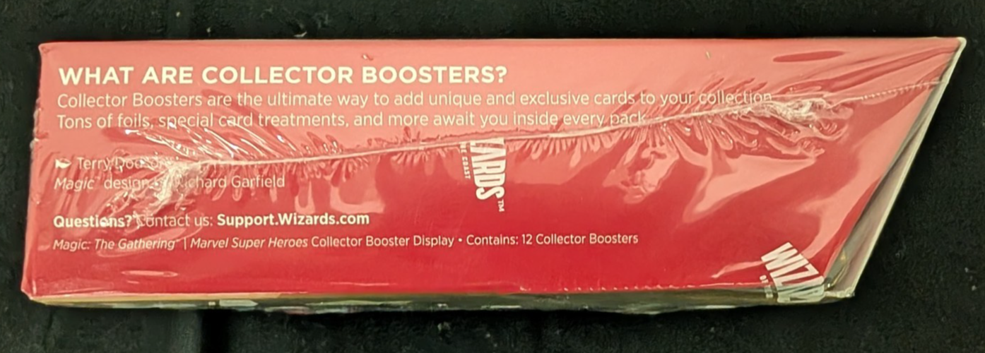 MTG Magic The Gathering SEALED Marvel Super Heroes Collector Booster Box