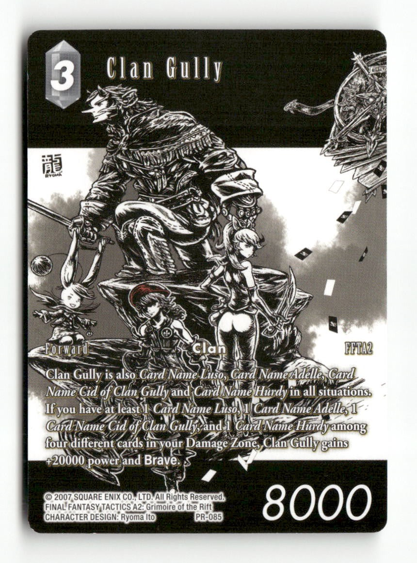 Clan Gully PR-085 Promo FF: Promo Cards Final Fantasy Near Mint