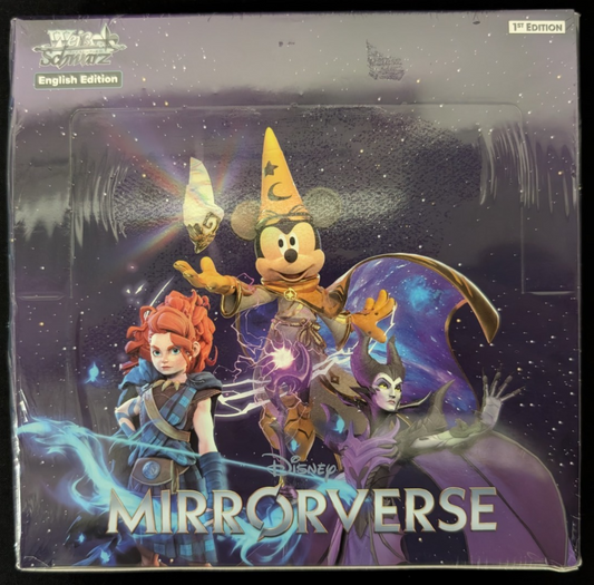 Disney Mirrorverse Booster Box Asia Excl. 1st Edition Weiss Schwarz English TCG