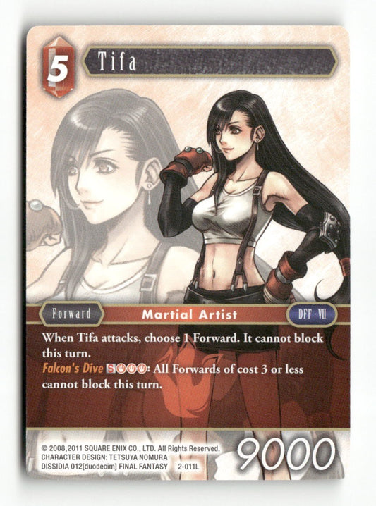Tifa 2-011L Legend Opus II Final Fantasy Near Mint