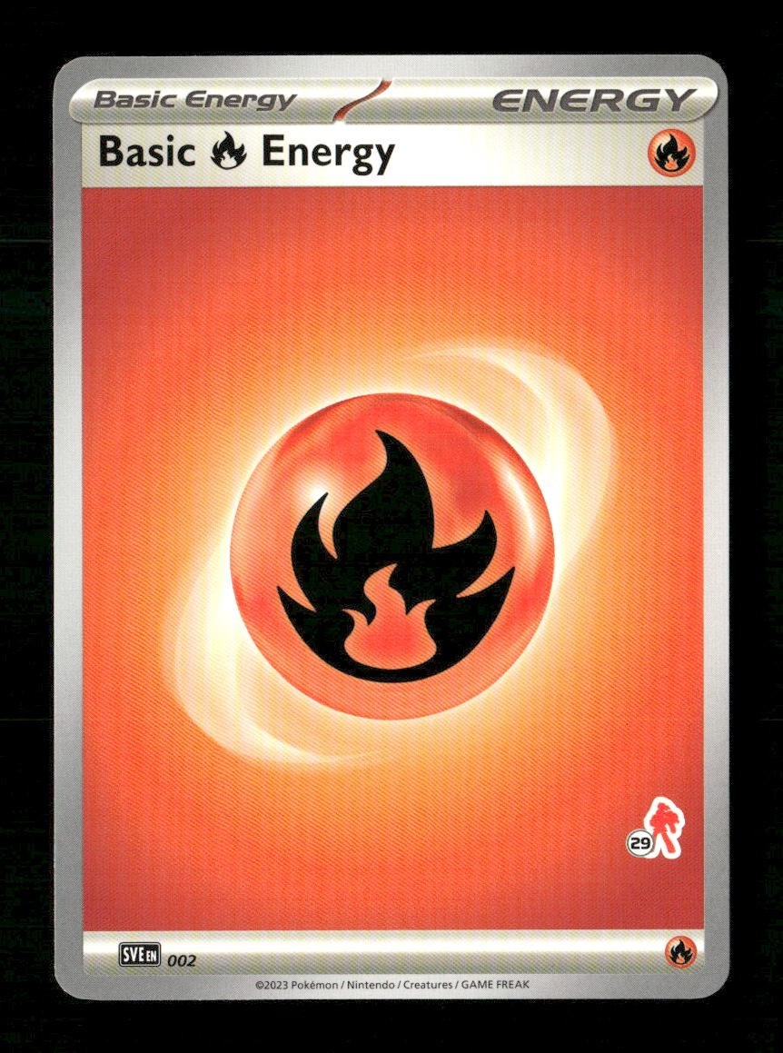 Basic Fire Energy 29 #2 Pokemon Battle Academy 2024