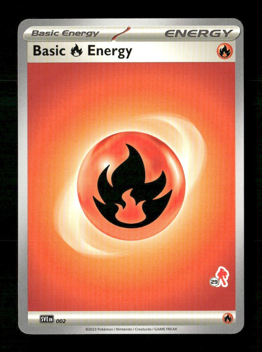 Basic Fire Energy 29 #2 Pokemon Battle Academy 2024