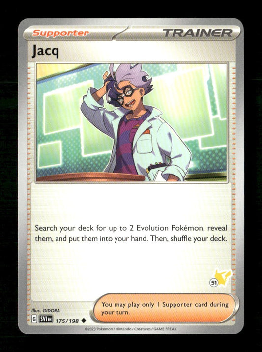 Jacq 51 #175/198 Pokemon Battle Academy 2024