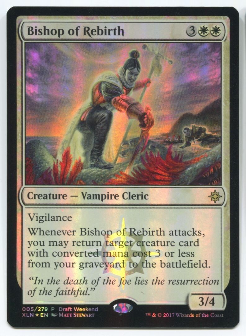 MTG Magic XLN Bishop of Rebirth Foil #5 Near Mint
