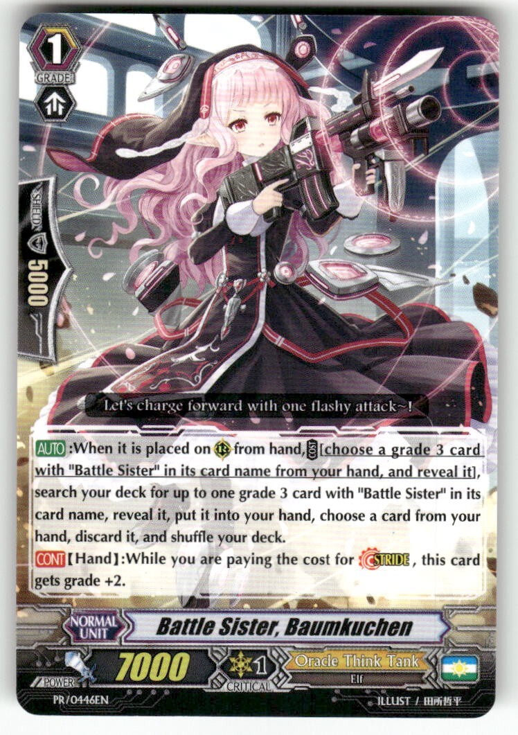 Cardfight Vanguard Battle Sister, Baumkuchen #PR/0446EN PR