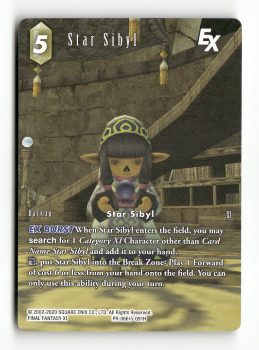 Star Sibyl EX PR-066/5-091H Promo FF: Promo Cards Final Fantasy Near Mint