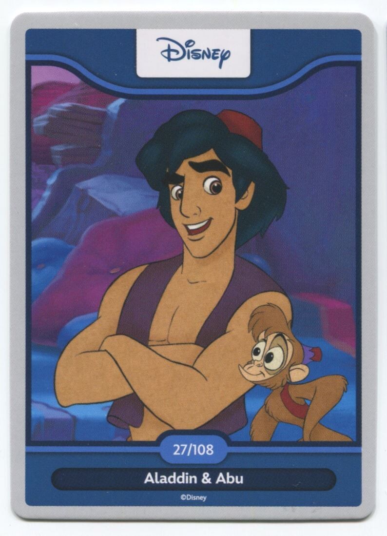 Worlds of Wonder Disney Aladdin & Abu #27 Near Mint