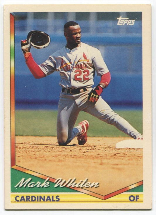 MLB 1994 Topps - #54 Mark Whiten Excellent
