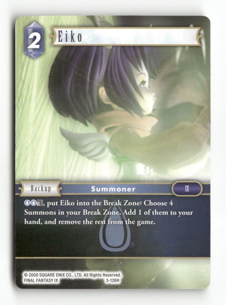 Eiko (3-126H) 3-126H Hero Opus III Final Fantasy Near Mint