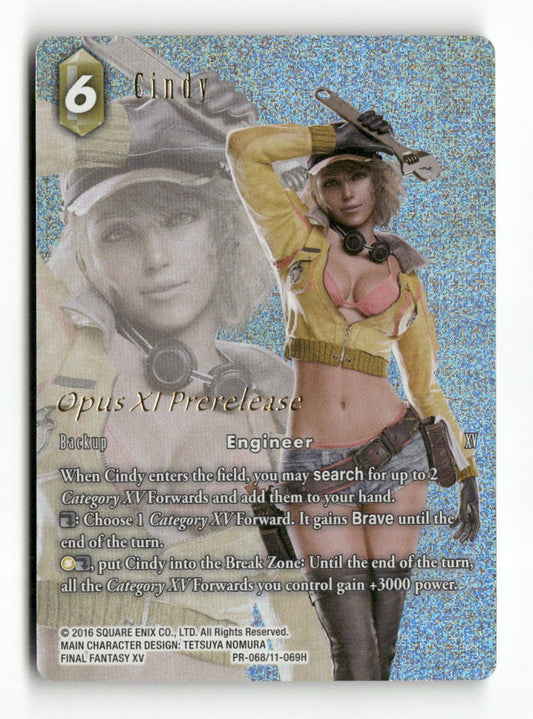 Cindy (Prerelease Promo) PR-068/11-069H FF: Promo Cards Final Fantasy Foil NM