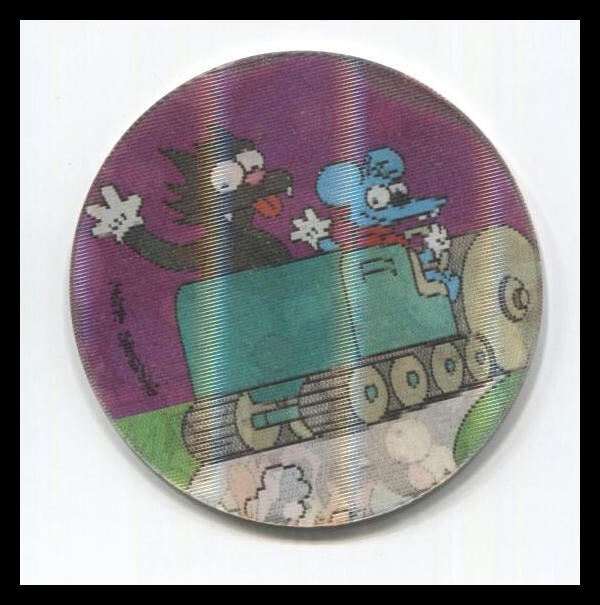Tazo Simpsons Magic Motion Itchy & Scratchy #174