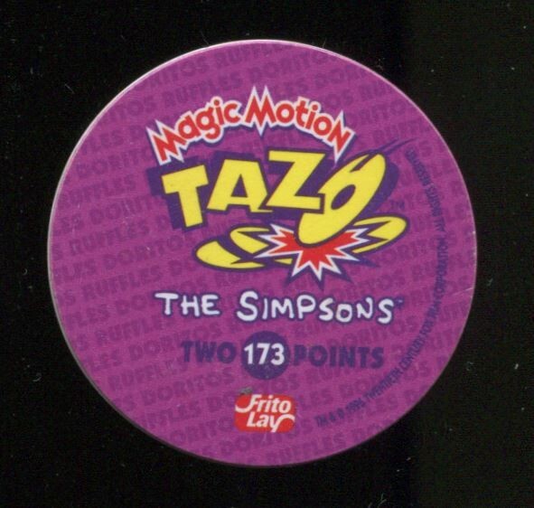 Tazo Simpsons Magic Motion The Simpsons #173