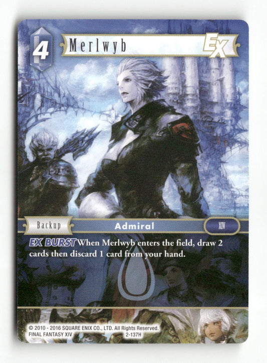 Merlwyb EX 2-137H Hero Opus II Final Fantasy Near Mint