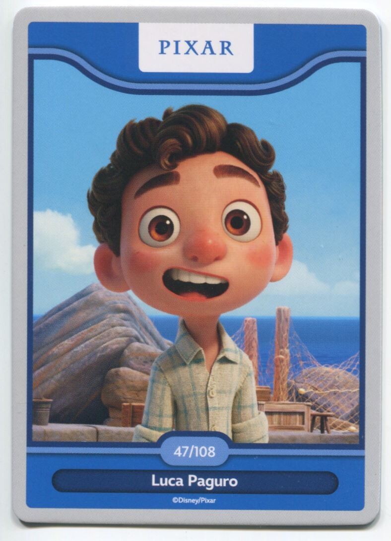 Worlds of Wonder Pixar Luca Paguro #47 Near Mint
