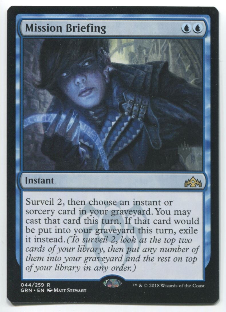 MTG Magic GRN Mission Briefing #44 Near Mint