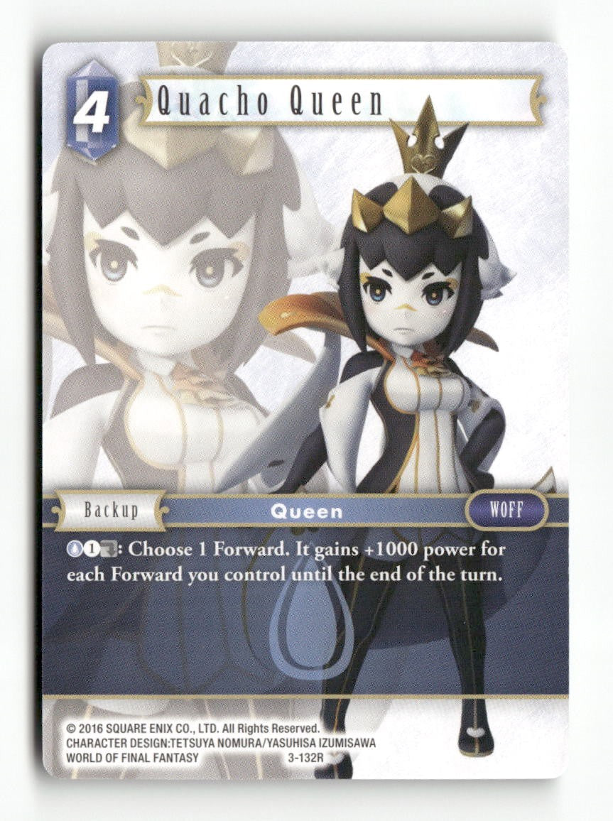 Quacho Queen 3-132R Rare Opus III Final Fantasy Near Mint