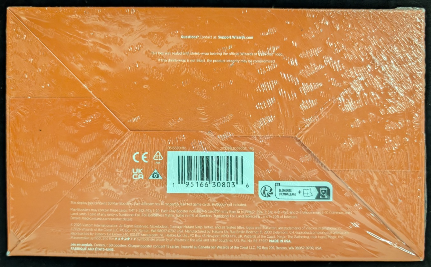 MTG Magic The Gathering SEALED Teenage Mutant Ninja Turtles Play Booster Box