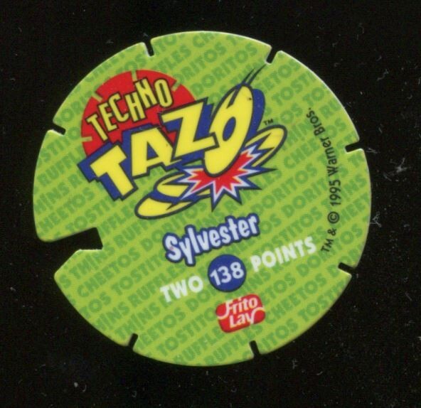 Tazo Techno Looney Tunes Warner Bros Sylvester #138