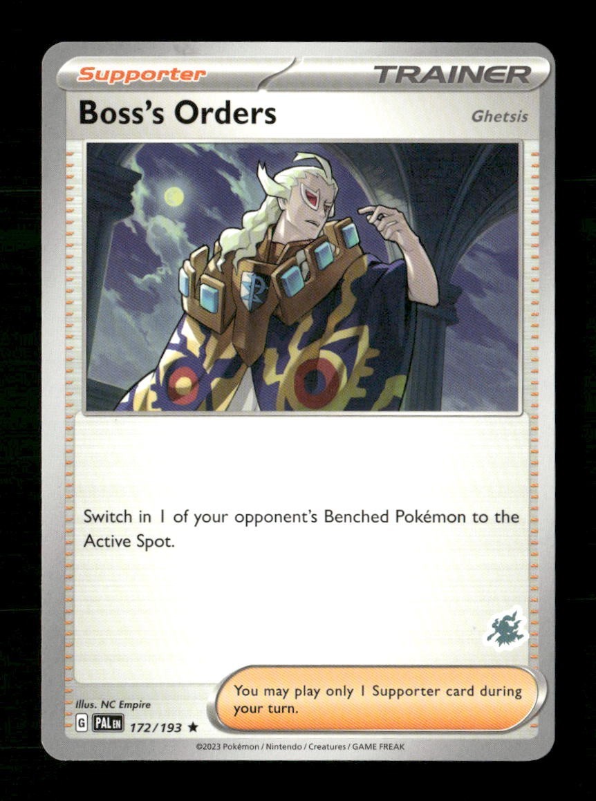 Boss's Orders Darkrai Deck #172/193 Pokemon Battle Academy 2024