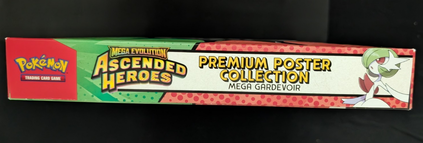 Ascended Heroes Premium Poster Collection Mega Gardevoir Pokemon TCG SEALED