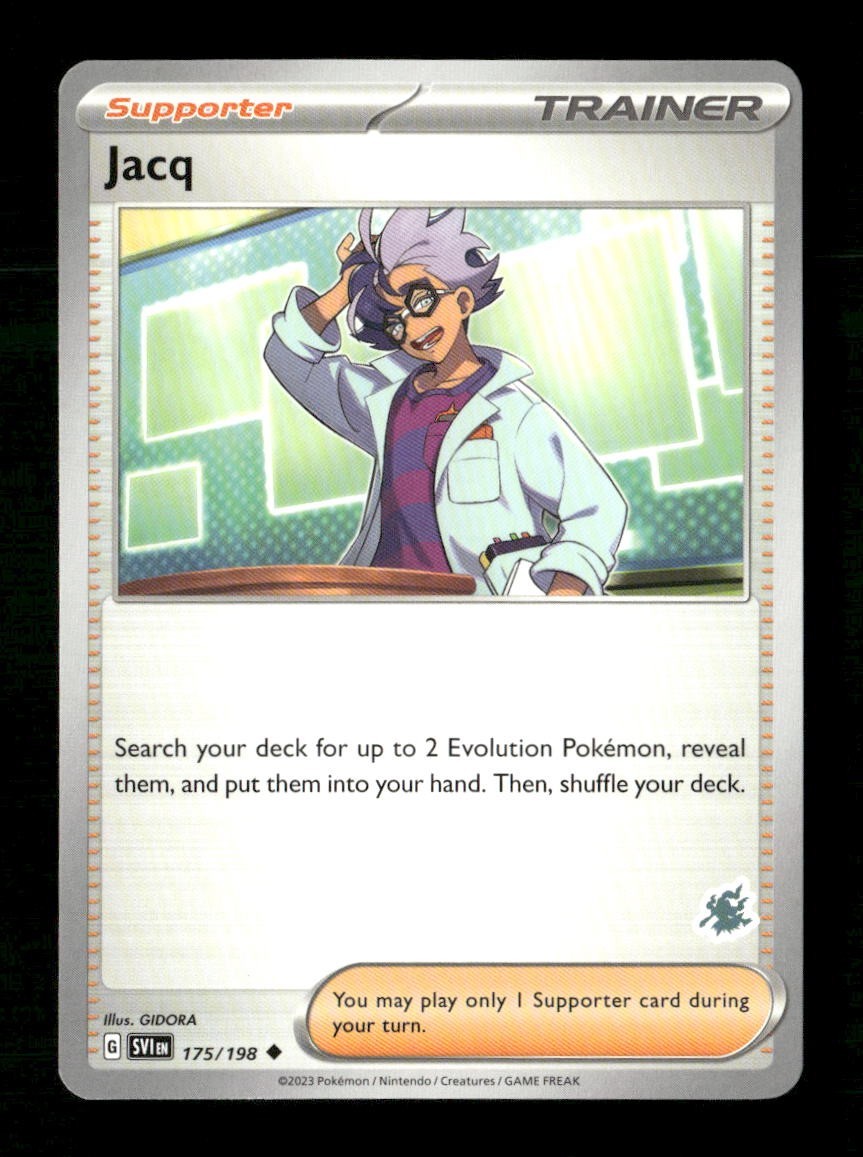 Jacq Darkrai Deck #175/198 Pokemon Battle Academy 2024