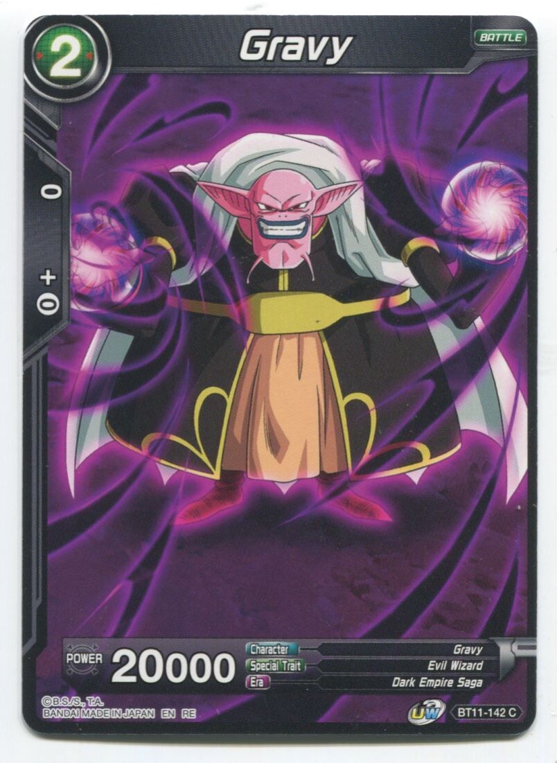 DBS Dragon Ball Super Gravy #BT11-142 C Near Mint