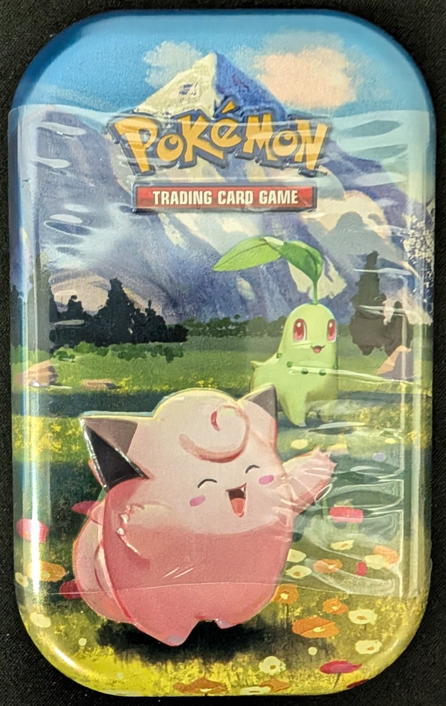 Mega Evolution Ascended Heroes Mini Tin Clefairy & Chikorita Pokemon TCG SEALED