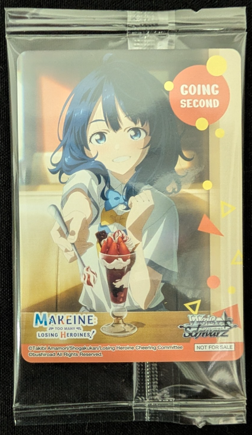 Weiss Schwarz TCG Makeine Too Many Losing Heroines Going Second Promo SEALED