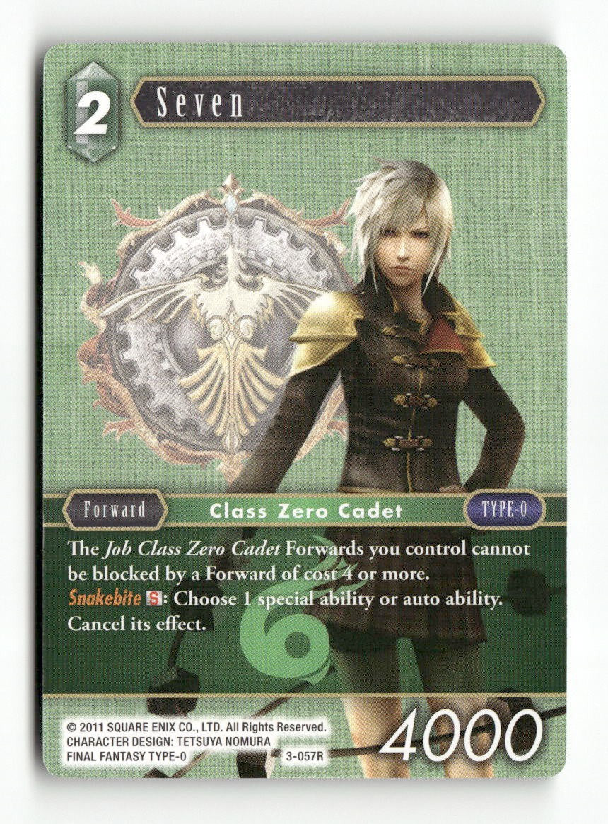 Seven 3-057R Rare Opus III Final Fantasy Near Mint